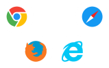 Picto permettant de dire que l'application est compatible avec tous les navigateurs